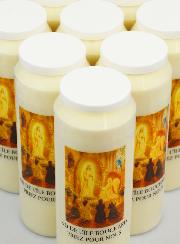 20 velas de novena a Nuestra Señora de L'Île-Bouchard