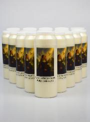 20 velas de novena a Santa Escolástica