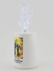 Vela de Iglesia LED Virgen Milagrosa - 60 Días
