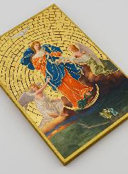 Quadro Ícone Maria Desatadora dos Nós - 15 cm