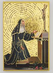Cuadro Icono de Santa Rita - 15 cm