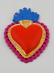 Ex-Voto de Parede Colorido - 11cm