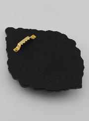 Ex-Voto de Parede Preto & Bronze - 15cm
