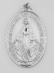 Medalha Milagrosa Prateada - 22mm
