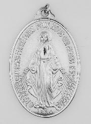 Medalha Milagrosa Prateada - 28mm