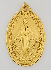 Medalha Milagrosa Dourada - 22mm