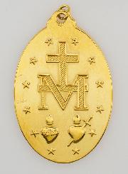 Medalha Milagrosa Dourada - 22mm