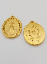 Medalha Milagrosa Dourada - 22mm