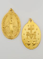 Medalha Milagrosa Dourada - 28mm