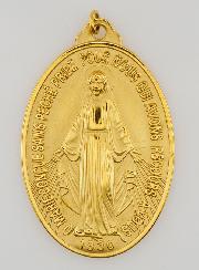 Medalha Milagrosa Dourada - 28mm
