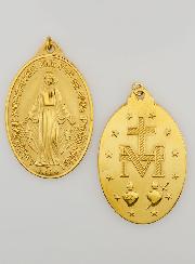 Medalha Milagrosa Dourada - 33mm