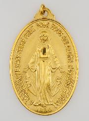 Medalha Milagrosa Dourada - 33mm