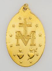 Medalha Milagrosa Dourada - 33mm
