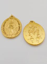 Medalha Milagrosa Dourada - 33mm