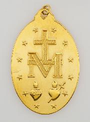 Medalha Milagrosa Dourada - 40mm