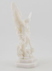 Estátua de São Miguel em Alabastro - 12cm