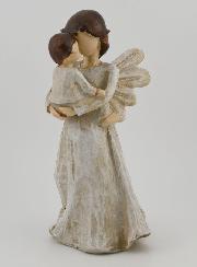 Estátua Anjo da Guarda - Rosto com Rosto