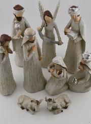 Presépio de Natal Completo 11 Figuras