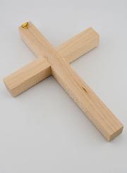 Crucifixo Ácer Acabamento Prateado - 20cm