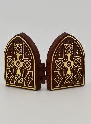 Ícone Díptico Mini - Nossa Senhora de Lourdes & Milagrosa