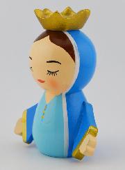 Estátua Maria Rainha - 10cm