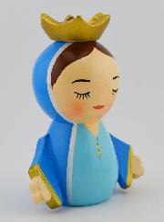 Estátua Maria Rainha - 10cm