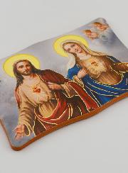 Ícone Sagrados Corações de Jesus & Maria