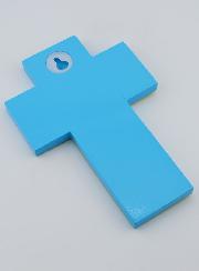 Cruz Infantil em Madeira - Sacerdote & Pomba