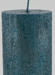 Vela decorativa moderna - Azul verdoso