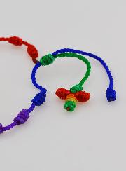 Pulseira Dezena Cordão Multicolor