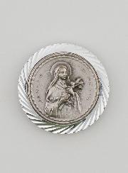 Placa Magnética para Carro de Santa Teresinha – 35mm