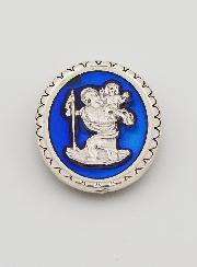 Placa Magnética para Carro de São Cristóvão - 4cm