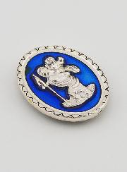 Placa Magnética para Carro de São Cristóvão - 4cm