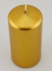 Vela de Decoração de Mesa - Ouro