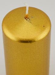 Vela de Decoração de Mesa - Ouro