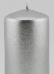 Vela de Decoração de Mesa - Prata