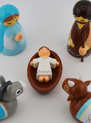 Presépio de Natal Infantil - Maria Azul