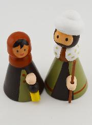 Presépio de Natal - Casal de Pastores