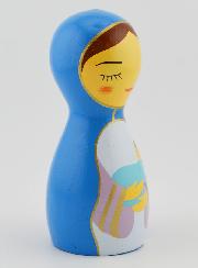 Estatueta Virgem com o Menino - 10cm
