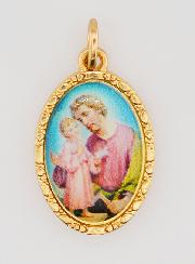Medalha Borda Torcida 25mm - São José