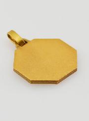 Medalha de Santa Teresinha Banhada a Ouro