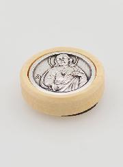 Placa Magnética para Carro Sagrado Coração de Jesus - 22mm
