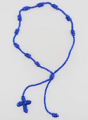 Pulseira Dezena em Corda - Azul