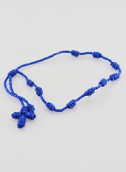Pulseira Dezena em Corda - Azul