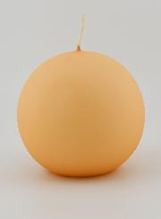 Vela Decorativa Esfera 8cm - Creme Mate