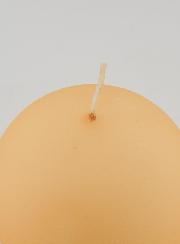 Vela Decorativa Esfera 8cm - Creme Mate