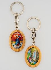 Porta-Chaves Nossa Senhora de Lourdes & São Cristóvão