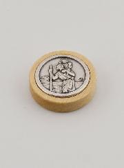 Placa magnética para carro São Cristóvão - 22mm