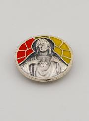 Placa Carro Magnética - Cristo Misericordioso