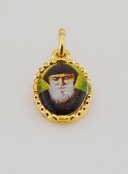 Medalha Borda Torcida 15mm - São Charbel